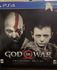 God of War: Collector's Edition Sony PlayStation 4 PS4, 2018 New Sealed