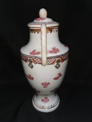 Vase Couvert , Amphore , Urne Porcelaine Chine . Blason Château de Versailles - Bild 9 von 11