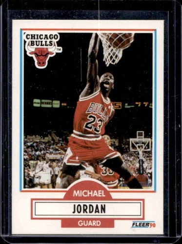 1990-91 Fleer Michael Jordan #26 Bulls