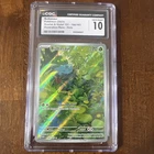 Pokemon Bulbasaur 151 MEW EN Illustration Rare #166 CGC 10 Gem Mint