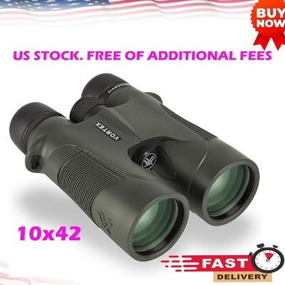 Optics Diamondback 10x42 Roof Prism Binocular, Fog Proof, Superior Quality