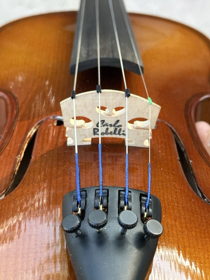 Carlo Robelli Violin 3/4 P105340FX Spruce Top, Maple. Pre Owned, Case, No Saddle - Image 4 of 4