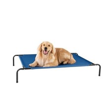 Elevated Dog Bed for Large Dogs,Raised Dog Cots,Indoor XL- 50.8"x 31"x 8" Blue