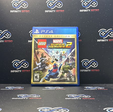 LEGO Marvel Super Heroes 2 Deluxe Edition Sony PlayStation 4 PS4 CIB Refurbished