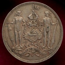Britisches Nordborneo 2 und 1/2 Cents 1903 (M1909)