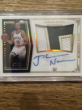 2020-21 National Treasures Jordan Nwora Gold RPA /10