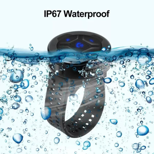 Bluetooth 5.3 Fernbedienung Motorrad Fahrrad Selfie Wasserdicht Telefon Controller - Bild 6 von 10