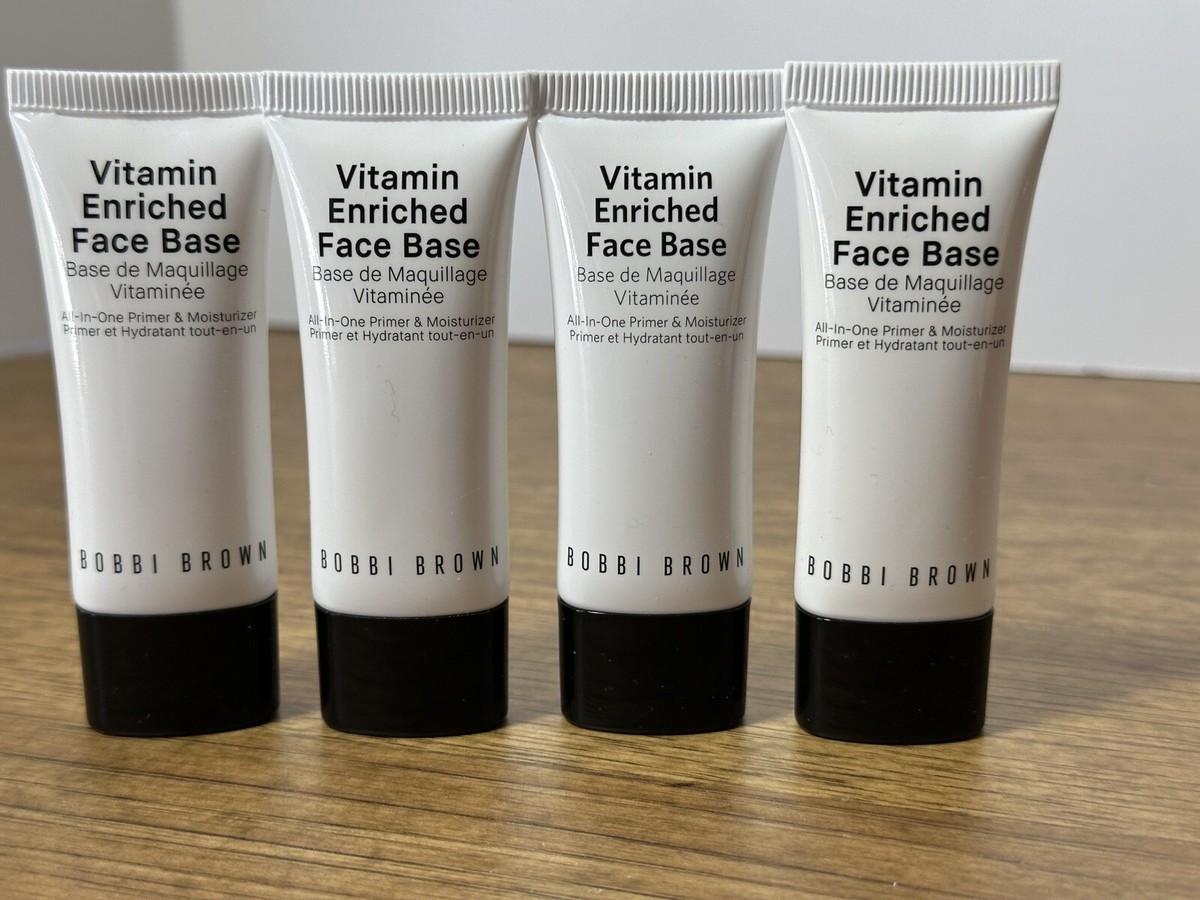 4x Bobbi Brown Vitamin Enriched Face Base 15 ml / 0.5 fl oz each