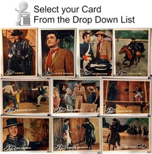 1958 ZORRO Disney TV TOPPS Trading Card Collection- U Pick  Your Choice 88 Cards