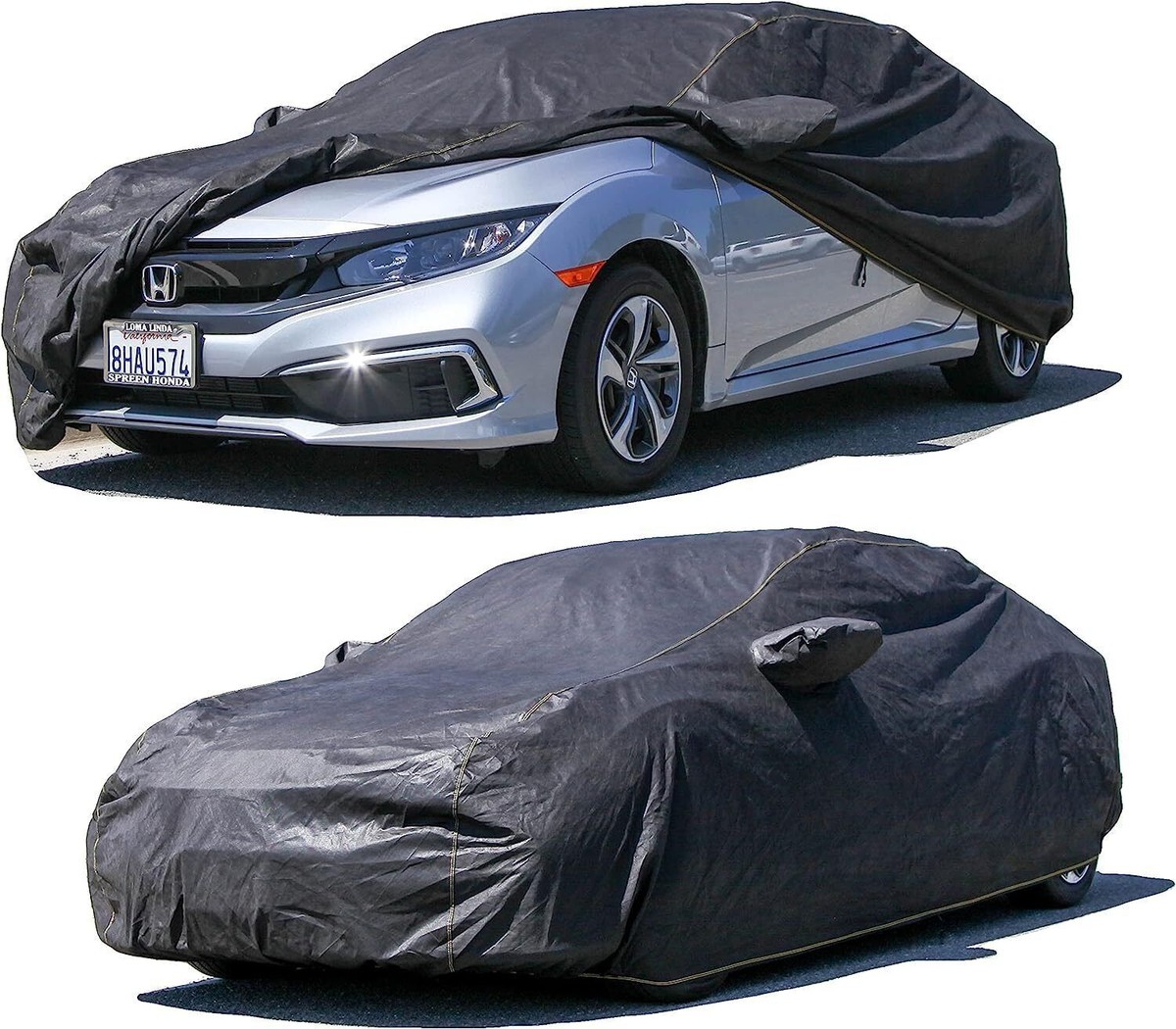 Custom Fit All-Weather Car Cover For 2011-2019 Chrysler 200 - Waterproof, Gray, Lifetime Warranty
