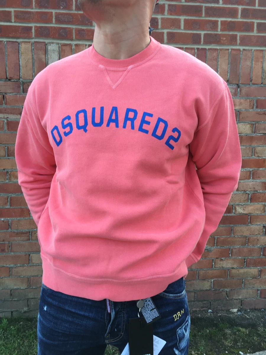 Dsquared sweatshirt hotsell pink