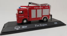 Modellino Camion Pompieri Fire Engine Automaxx Collection Die-Cast Metal Sc..