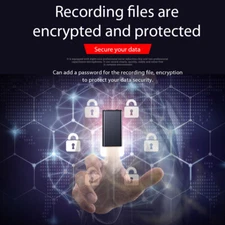 Q1 Voice-Activated Recorder - 8G/16G Storage, HD Audio for Meetings/Lectures