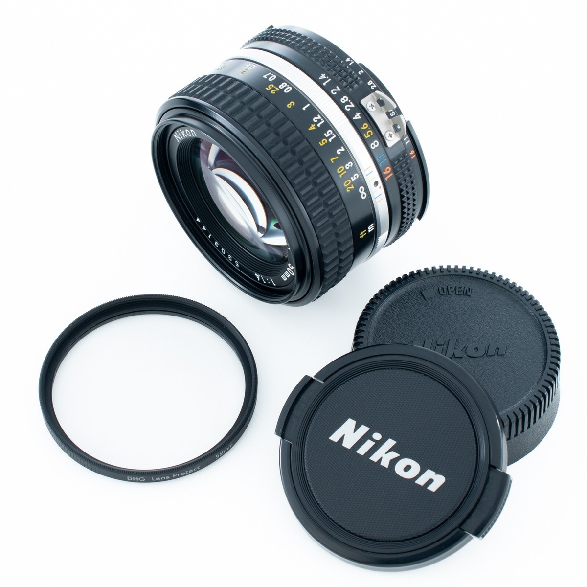 Nikon Ai-s Nikkor 50mm f1.4 AIS MF Lens JAPAN [Near Mint