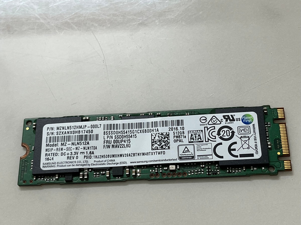 SAMSUNG SSD SATA 512GB m.2 MZ-NLN512A 【公式通販】