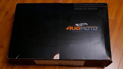 hot wheels augmoto augmented reality racing track set