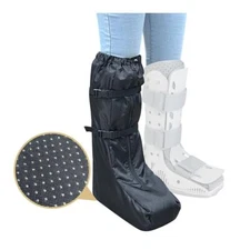 Walking Boot Cover Tall Medical Cast Fracture Boot Foot Cast Cover (Medium)