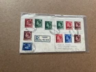 Great Britain/Office in Tangier 1937 Reg Cover +11-Stamp KEVIII Franking +Neat