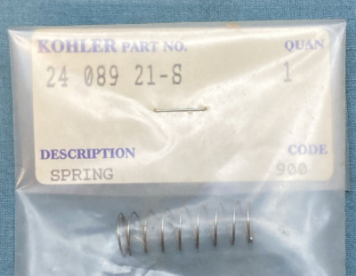 Kohler OEM 25 089 01-S - SPRING - Kohler Original Part