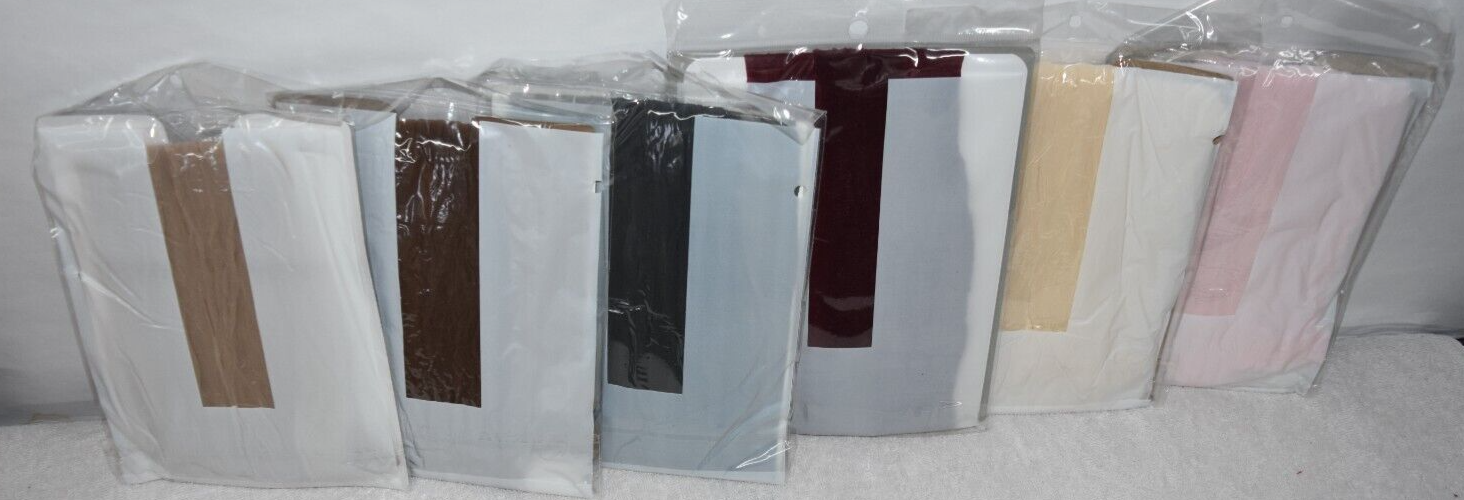 6 NIP Ultra Sheer Pantyhose Lot O/S 5'5'9" 100160lbs Pink Vanilla