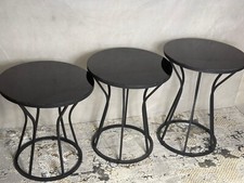 Tables with Mirror Tempered Glass Top - Watch Design Legs