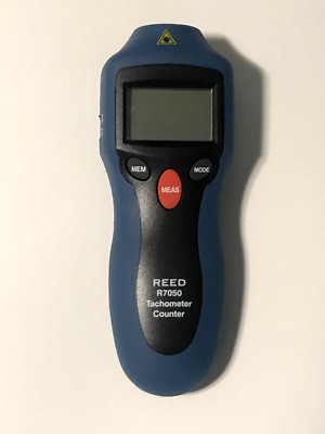 REED R7050 Compact Photo Tachometer and Counter | eBay