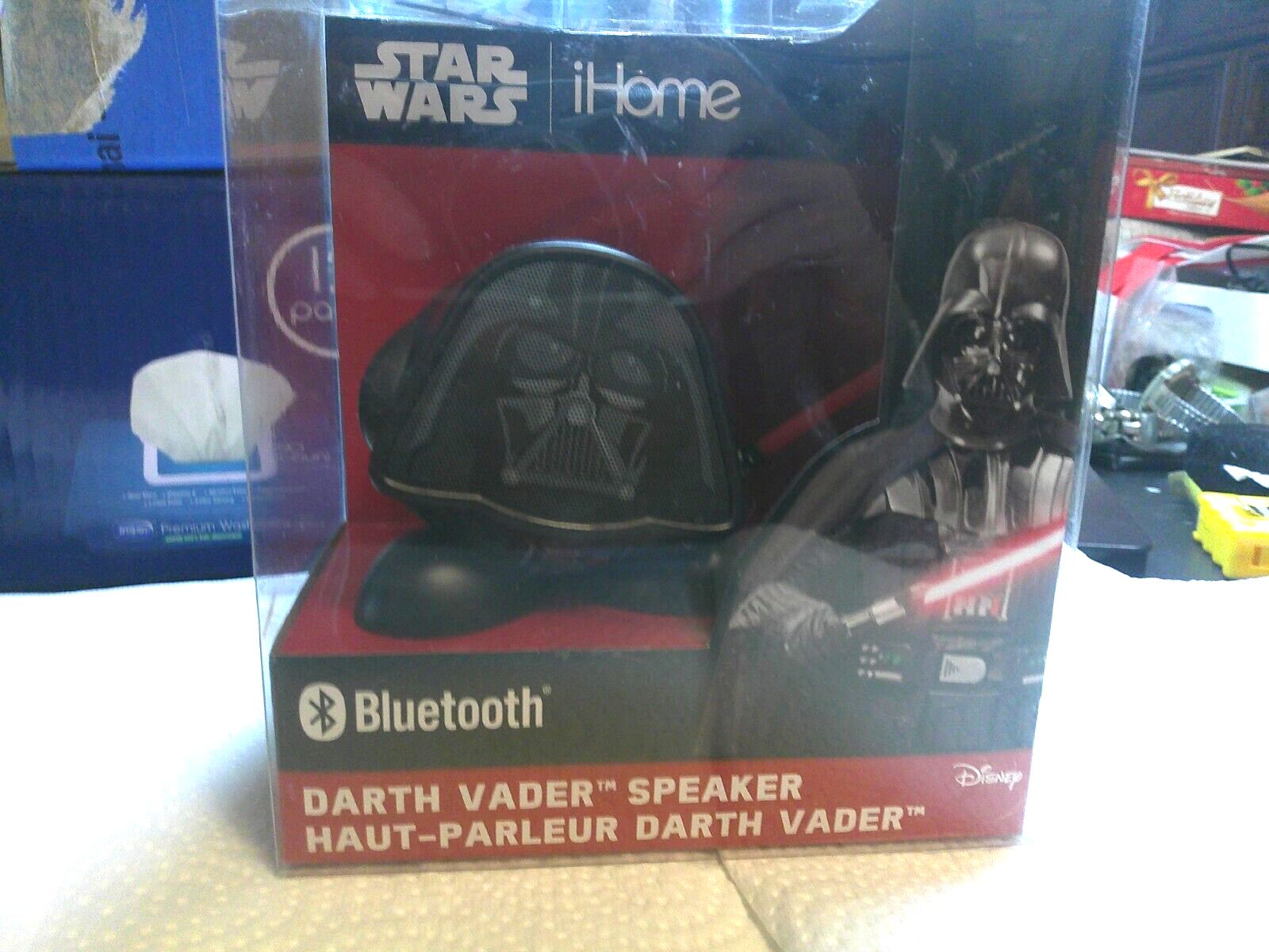 iHome Darth Vader Bluetooth Mini Speaker New in Box