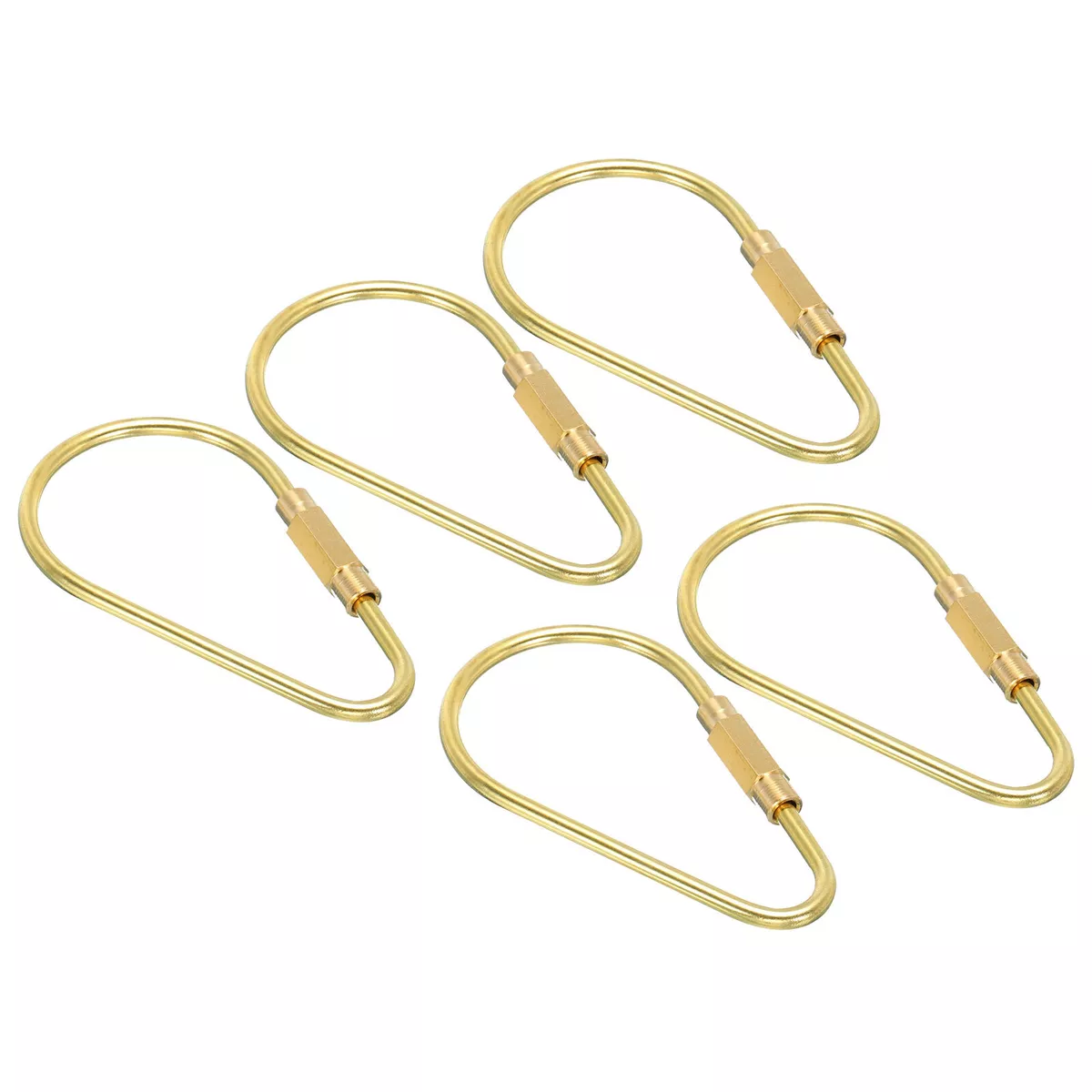 Screw lock shop key ring