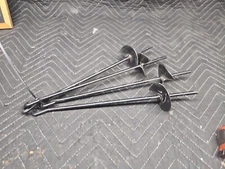 4- 15" Long earth anchor FREE SHIPPING Never Used