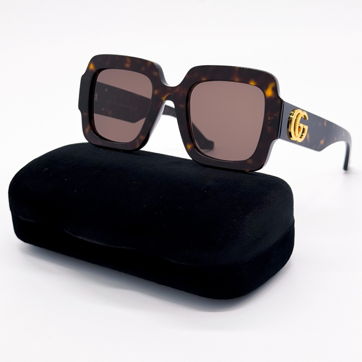 NEW GUCCI GG1547S 002 HAVANA WOMEN SUNGLASSES GUCCI | eBay