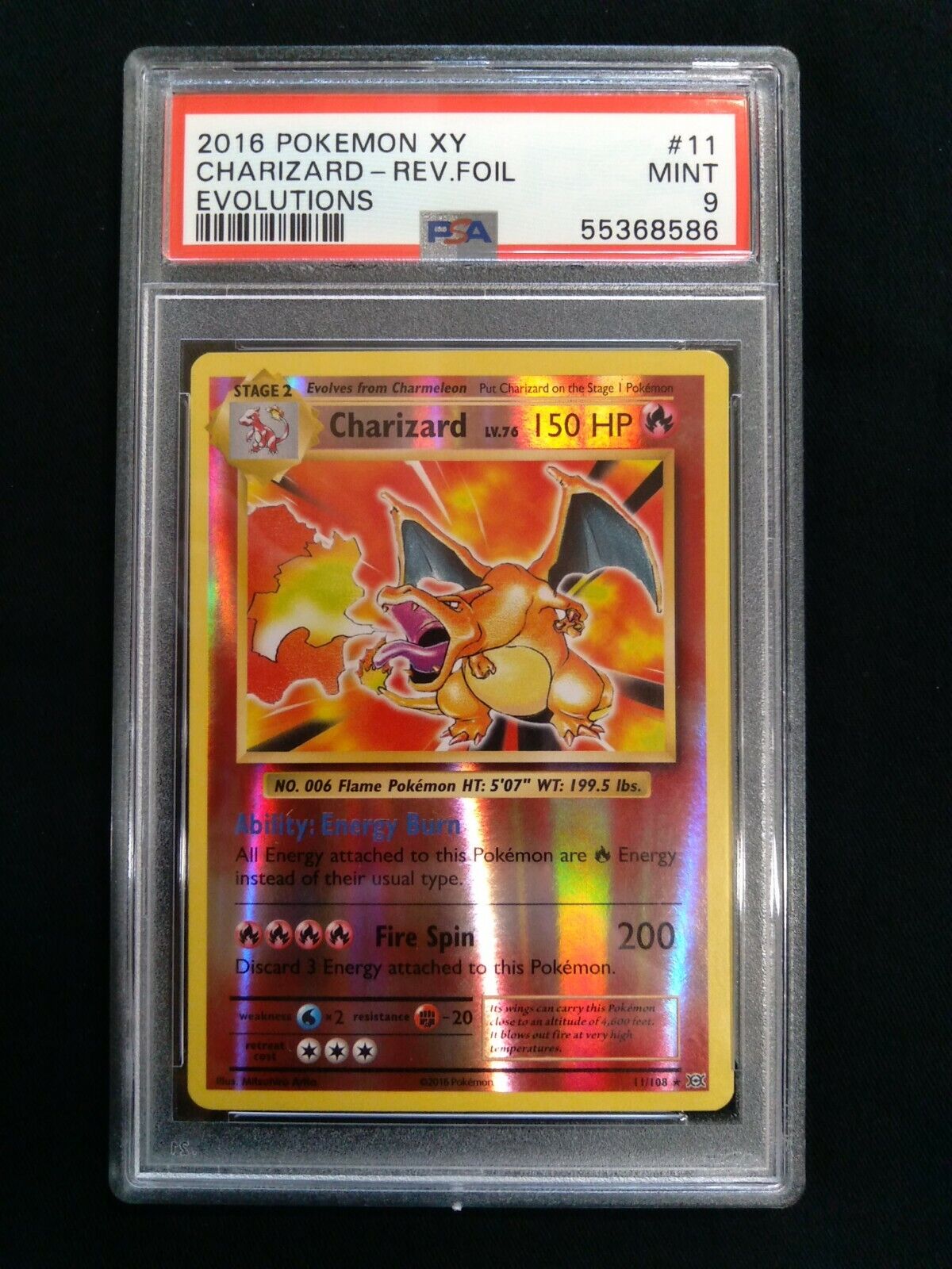 Pokemon Charizard XY 9