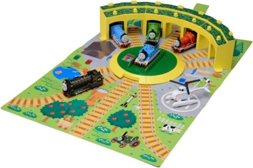 Tomica Thomas the Tank Engine Connected 3D Map Engine Warehouse and Turntable S - Picture 1 of 2