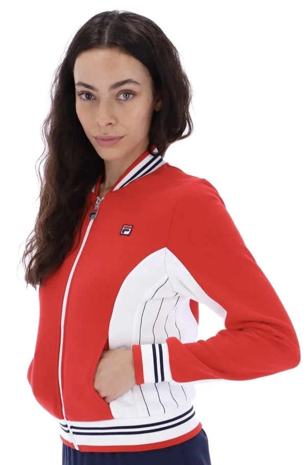 Fila red jacket sale womens