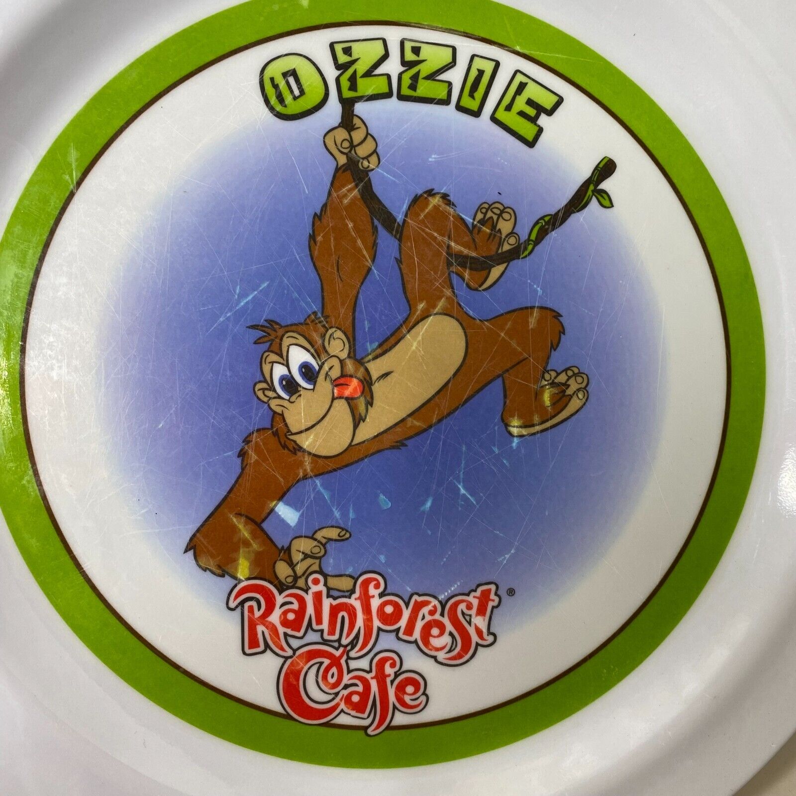 Vintage 2002 Rainforest Cafe (Rio, The Wild Bunch, Nile, Ozzie) Plates 5-Pcs