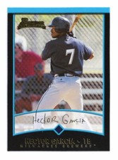  2001 Bowman #241 Hector Garcia RC Brewers