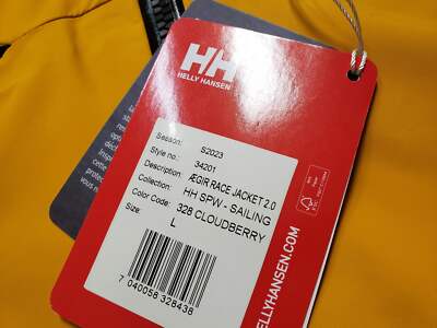 Non様 Helly Hansen Aegir Race Jacket 2.0 sailing waterproof men large
