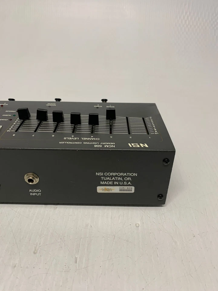 NSI NCM 508 Microplex Memory Lighting Controller FREE SHIPPING - Image 4 of 4