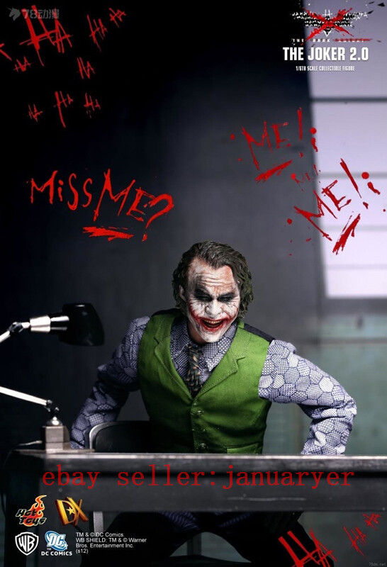 Perfect Hot Toys Dx11 1/6 1/6 The Dark Knight Joker Version Perfect Hot Toys Dx11 1/6 1/6 The Dark Knight Joker Version