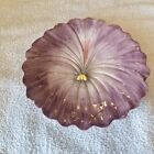 Vintage Fitz and Floyd's Purple Pansy Plate.