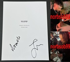 RICHARD GADD & JESSICA GUNNING SIGNED BABY REINDEER PILOT SCRIPT w/PROOF & COA RICHARD GADD & JESSICA GUNNING SIGNED BABY REINDEER PILOT SCRIPT w/PROOF & COA