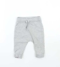 Marks and Spencer Baby grau Baumwollmischung Jogginghose Gr&ouml;&szlig;e 6-9 Monate