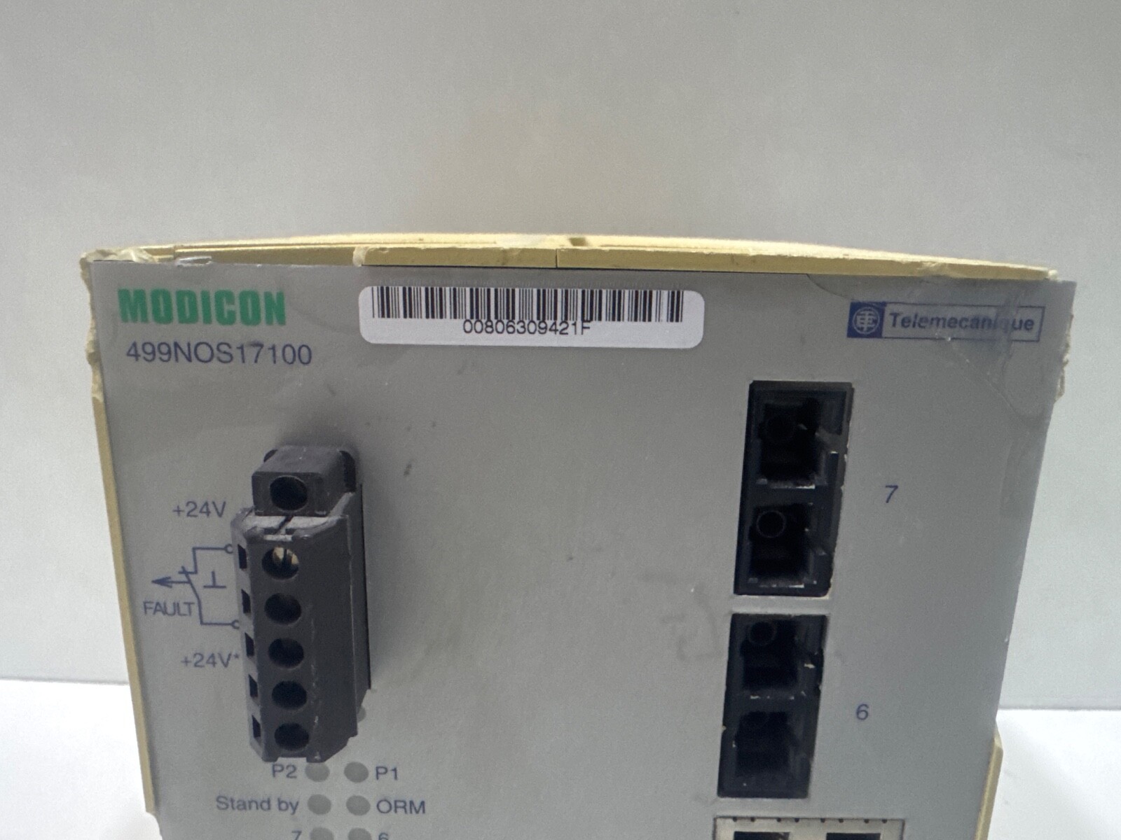 Telemecanique MODICON 499NOS17100 ETHERNET SWITCH SCHNEIDER Connexium 5TX/2FX