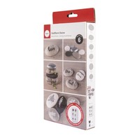 Silikon GießForm Steine 14,5X26X3,5Cm 6 Stein-Formen FüR Beton Raysin GießMasse