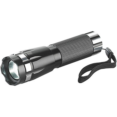 PEARL Taschenlampe Batterie: Focus 3-W-Cree-LED-Taschenlampe LTL-315 IP54