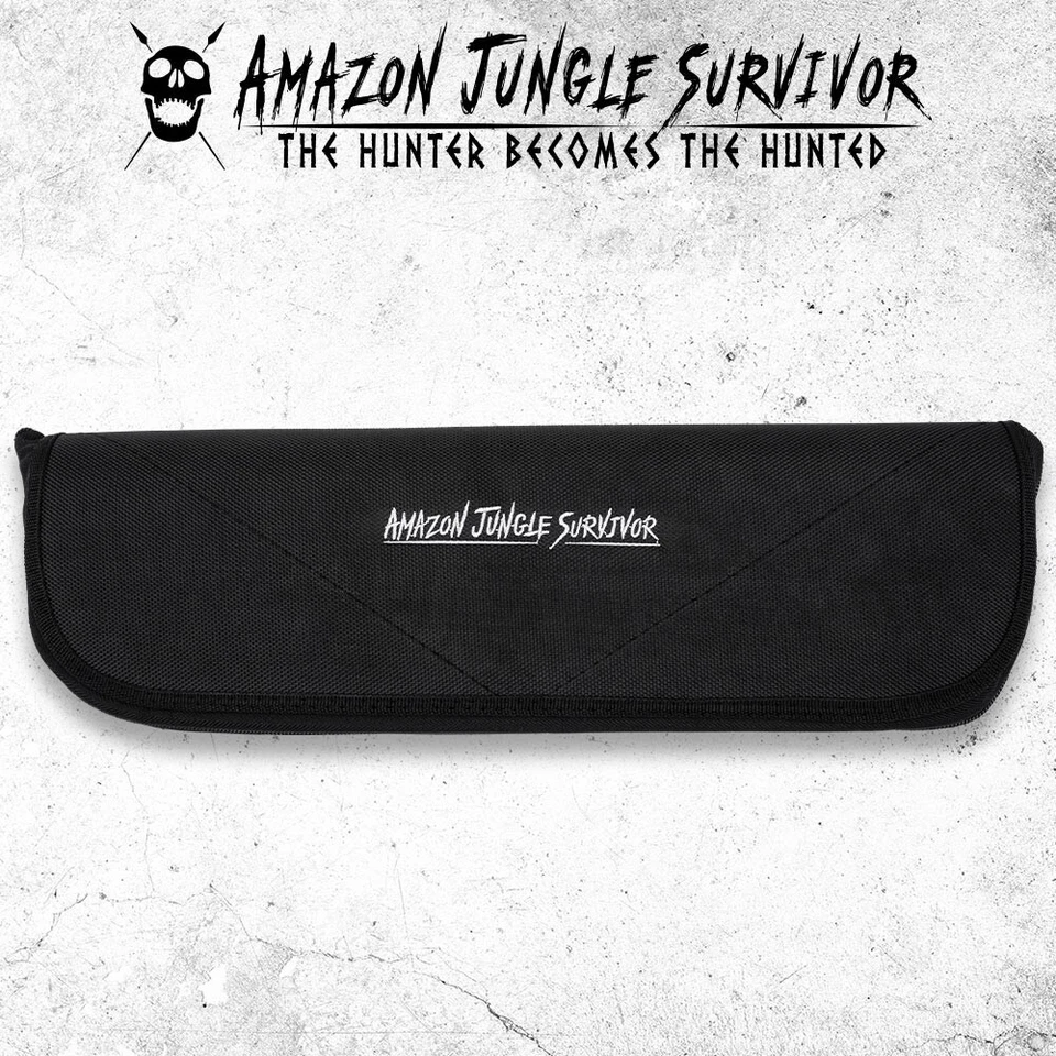 Amazon Jungle Survivor Break-Down Spear and Carrying Case | Black Oxide Finish - Imagem 3 de 4
