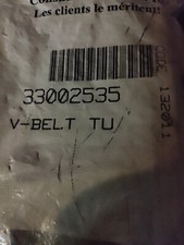 33002535/WP33002535 Drive Belt Dryer Whirlpool/Kenmore/Maytag/Amana/Samsung NEW