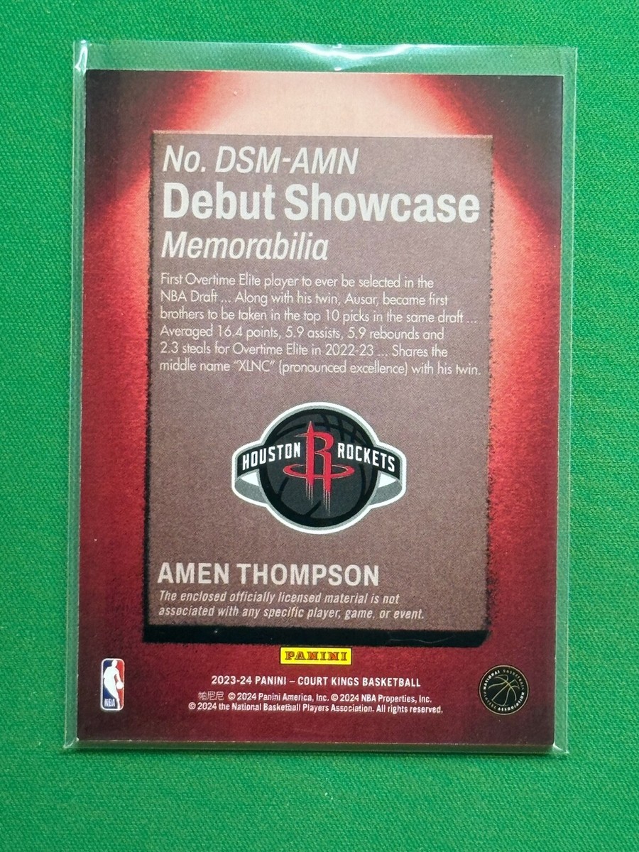 アメン・トンプソン NBA COURT KINGS 23-24 2023-24 Panini