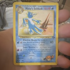 Pok mon TCG Misty's Golduck Holo Gym Challenge 15/132 English Nintendo Card Game