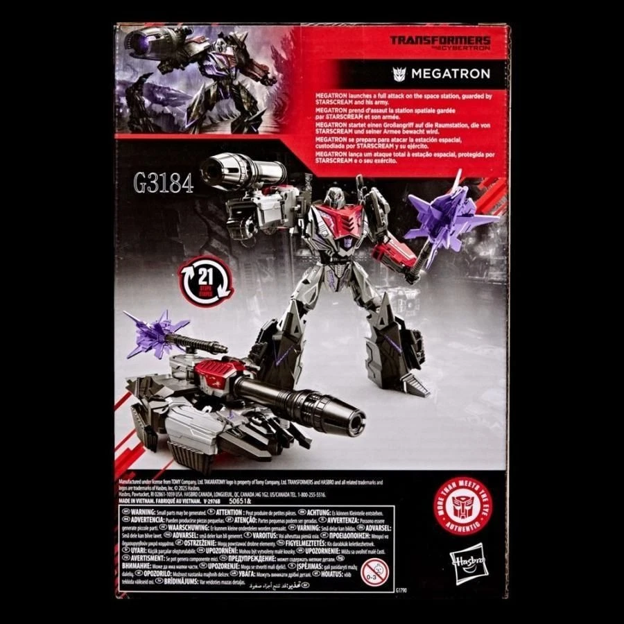 Figurine de collection Transformers Studio Series Megatron War pour Cybertron - Photo 4/4