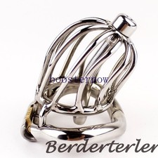Stainless Steel Male Chastity Device Stealth Lock Chastity Cage Men Lock Ring